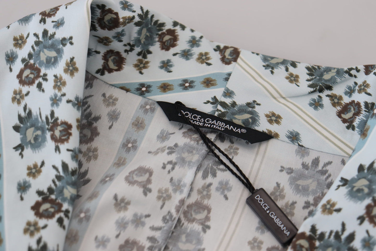 - Elegant Floral Cotton Jacket Robe