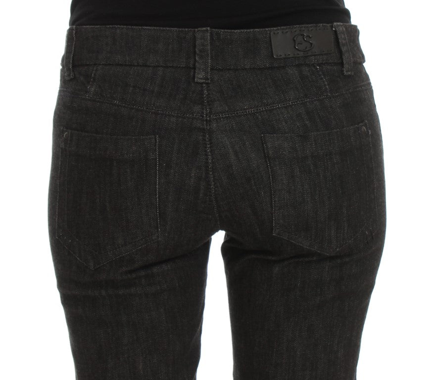 - Elegant Slim Fit Blue Jeans