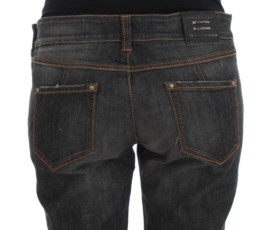 - Chic Slim Fit Gray Wash Jeans