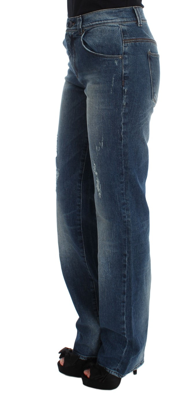 - Chic Slim Fit Straight Leg Elegance
