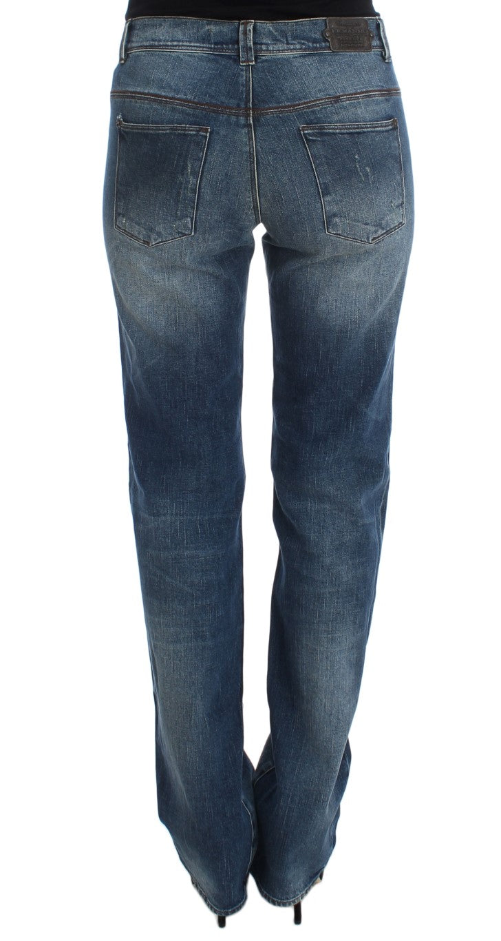 - Chic Slim Fit Straight Leg Elegance