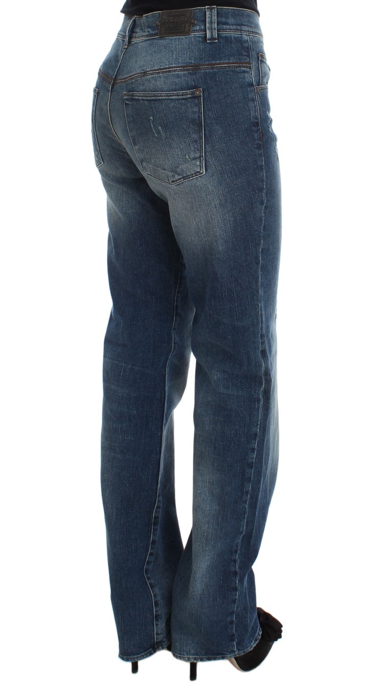- Chic Slim Fit Straight Leg Elegance