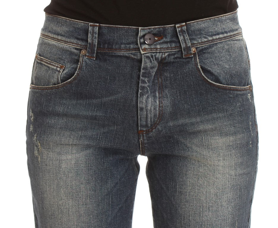 - Chic Slim Fit Straight Leg Elegance
