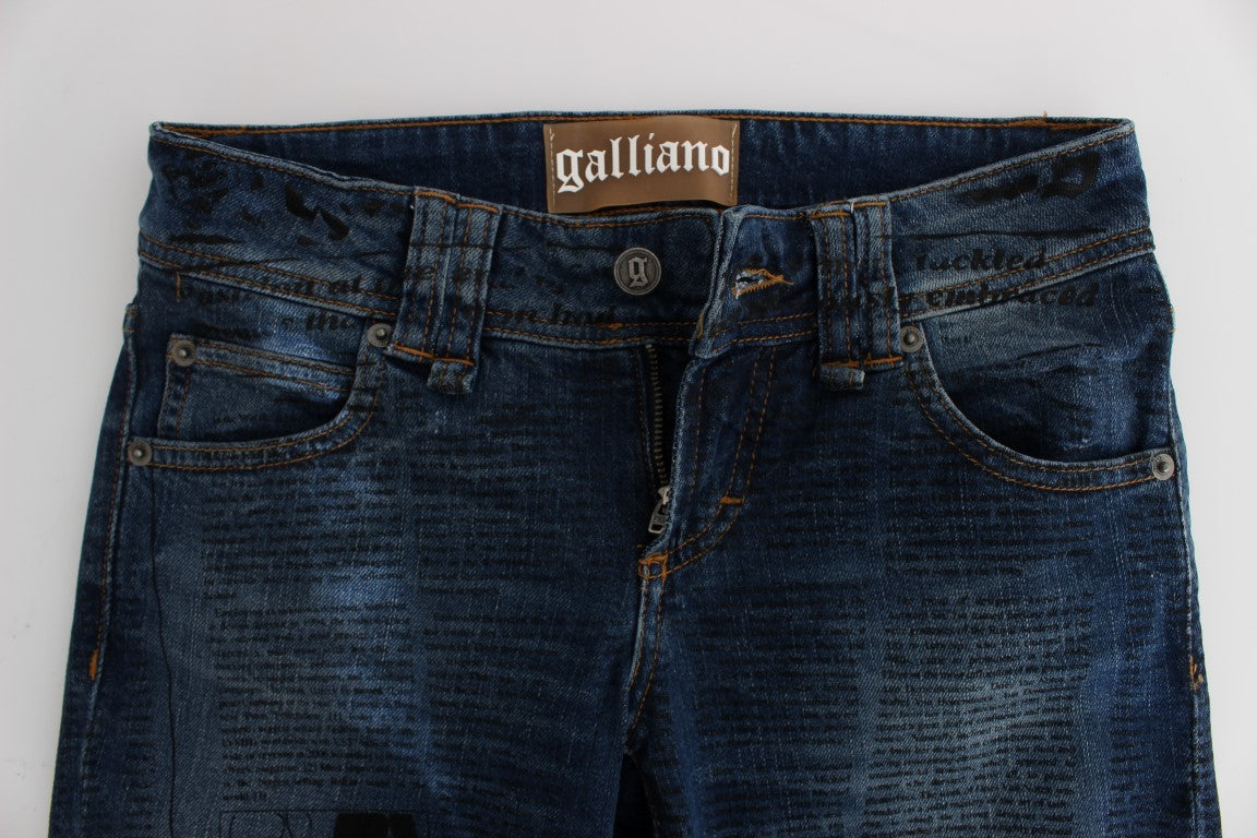 - Elegant Slim Bootcut Denim Jeans