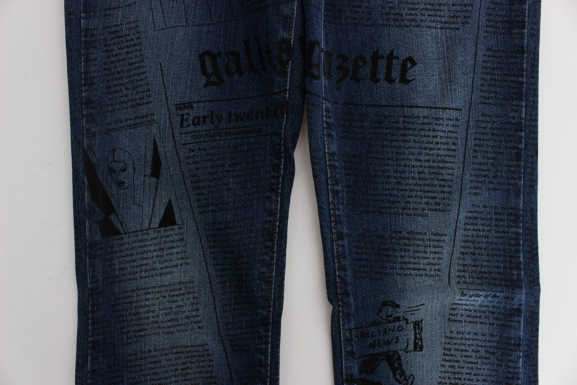 - Elegant Slim Bootcut Denim Jeans