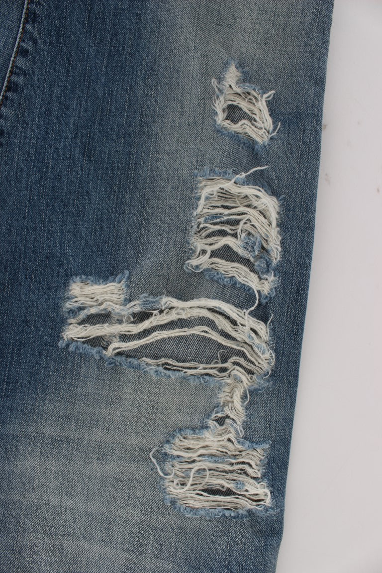 - Chic Boyfriend Blue Wash Jeans