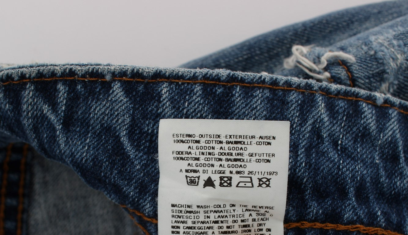 - Chic Boyfriend Blue Wash Jeans