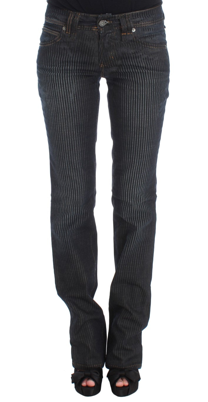 - Chic Slim Fit Bootcut Designer Jeans
