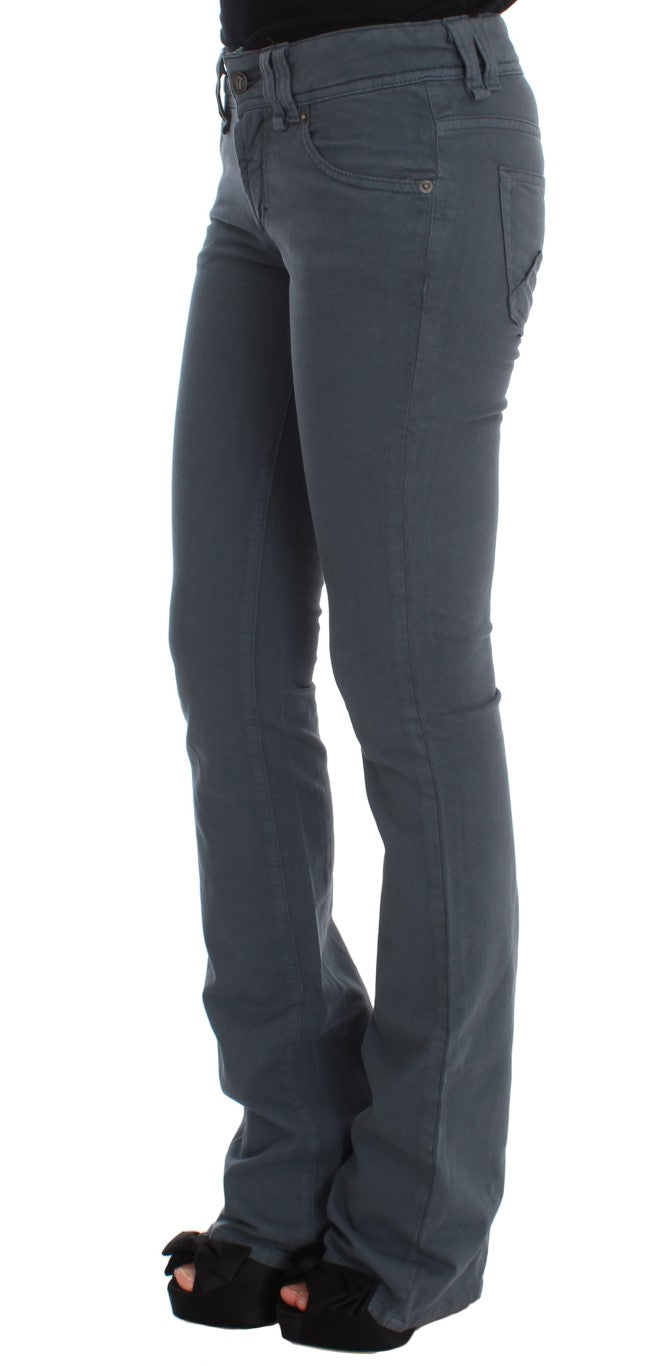 - Elegant Slim Fit Bootcut Jeans