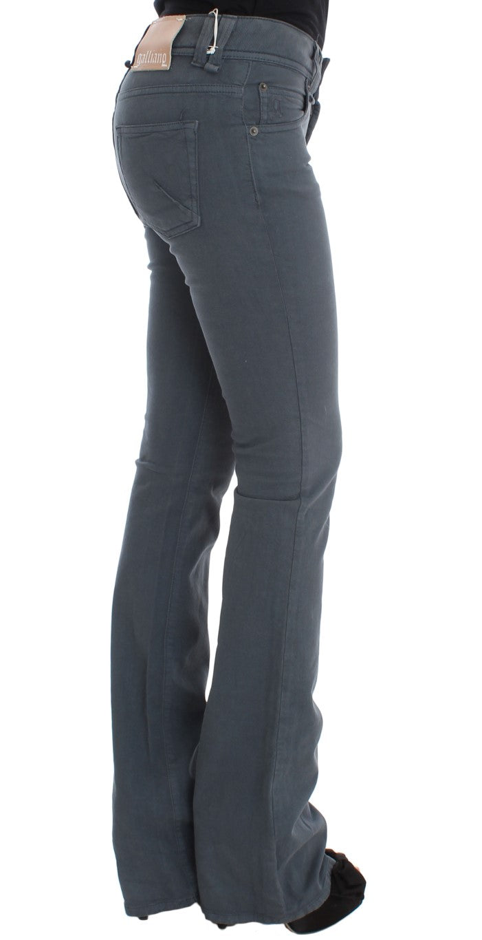 - Elegant Slim Fit Bootcut Jeans