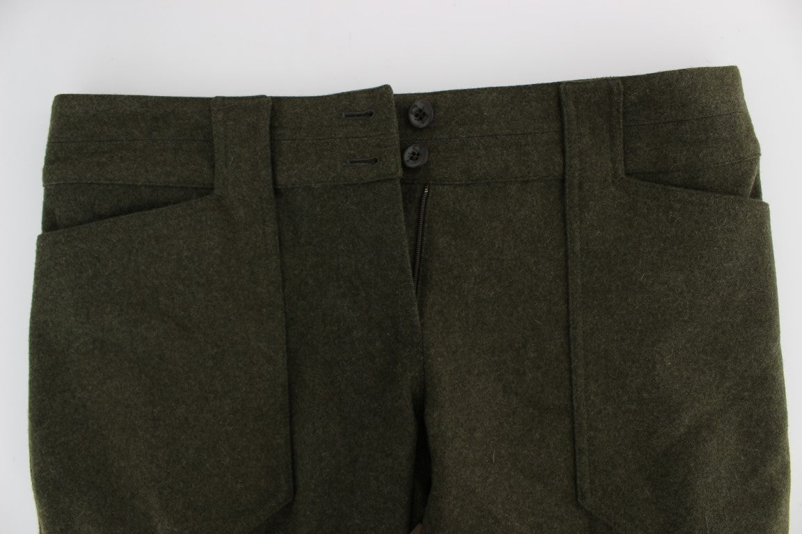 - Chic Green Cargo Pants for Effortless Style