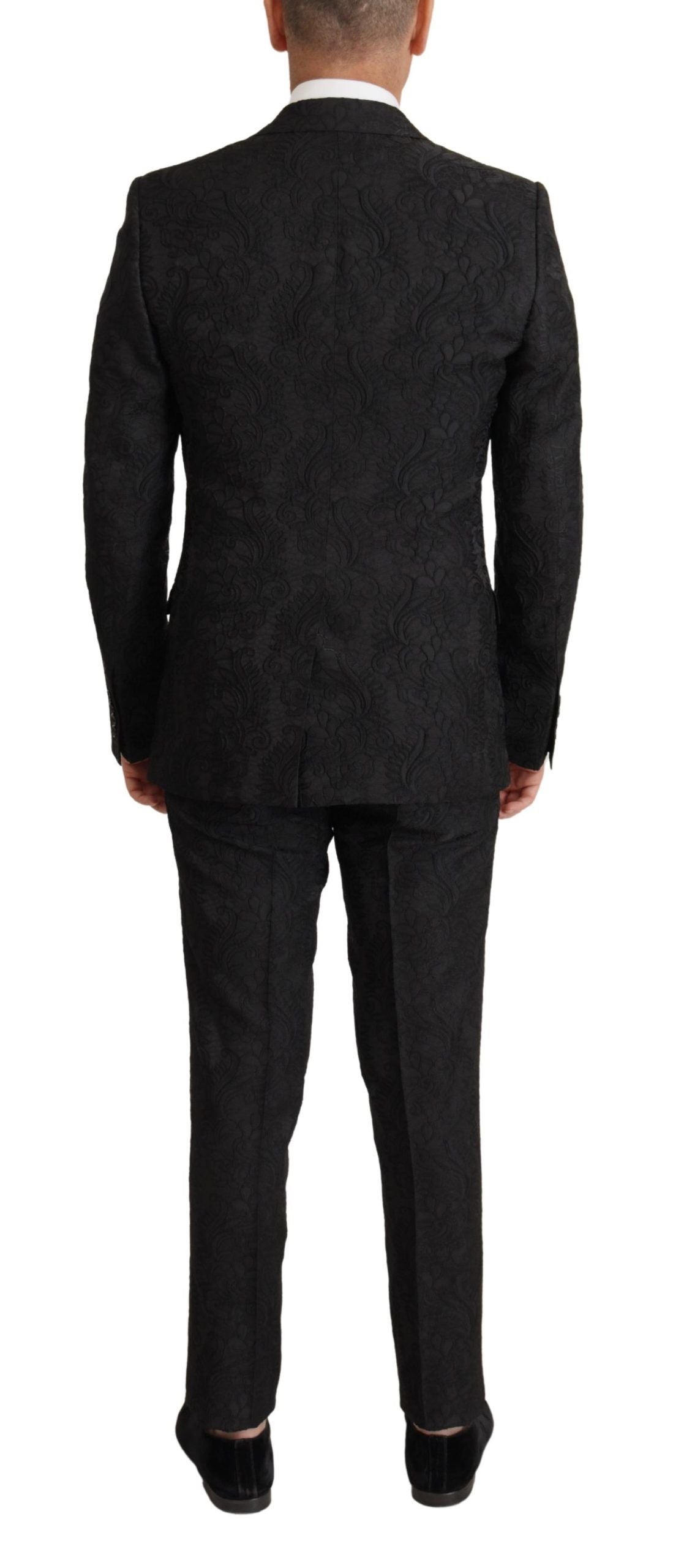 - Glittering Black Martini Suit Set