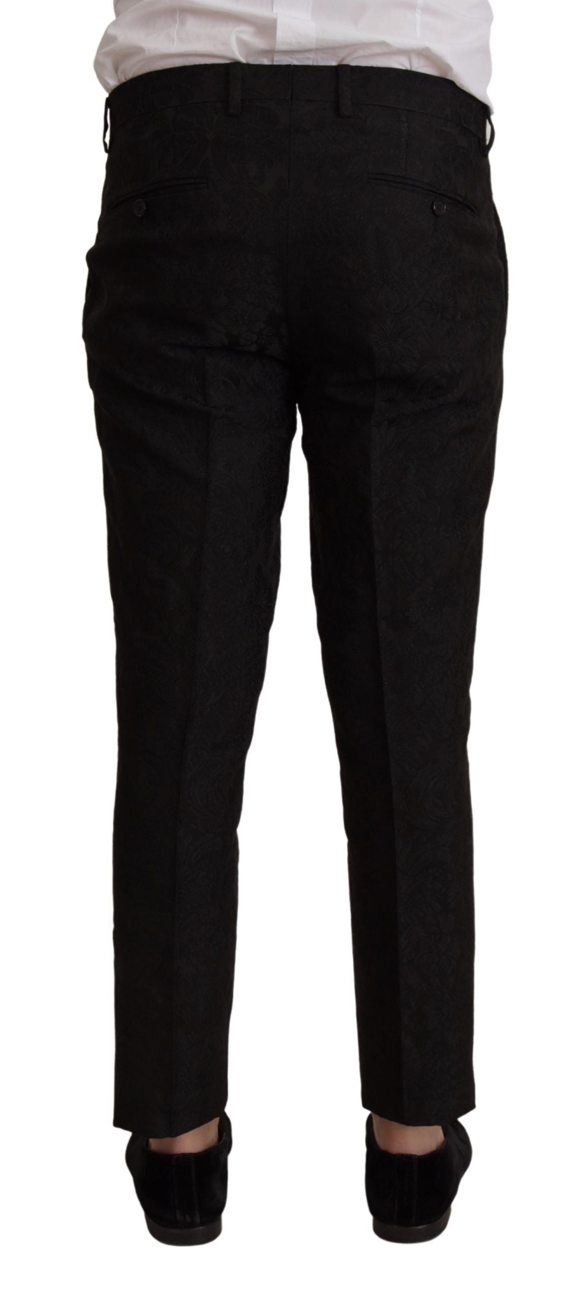 - Elegant Black Two-Piece Martini Suit
