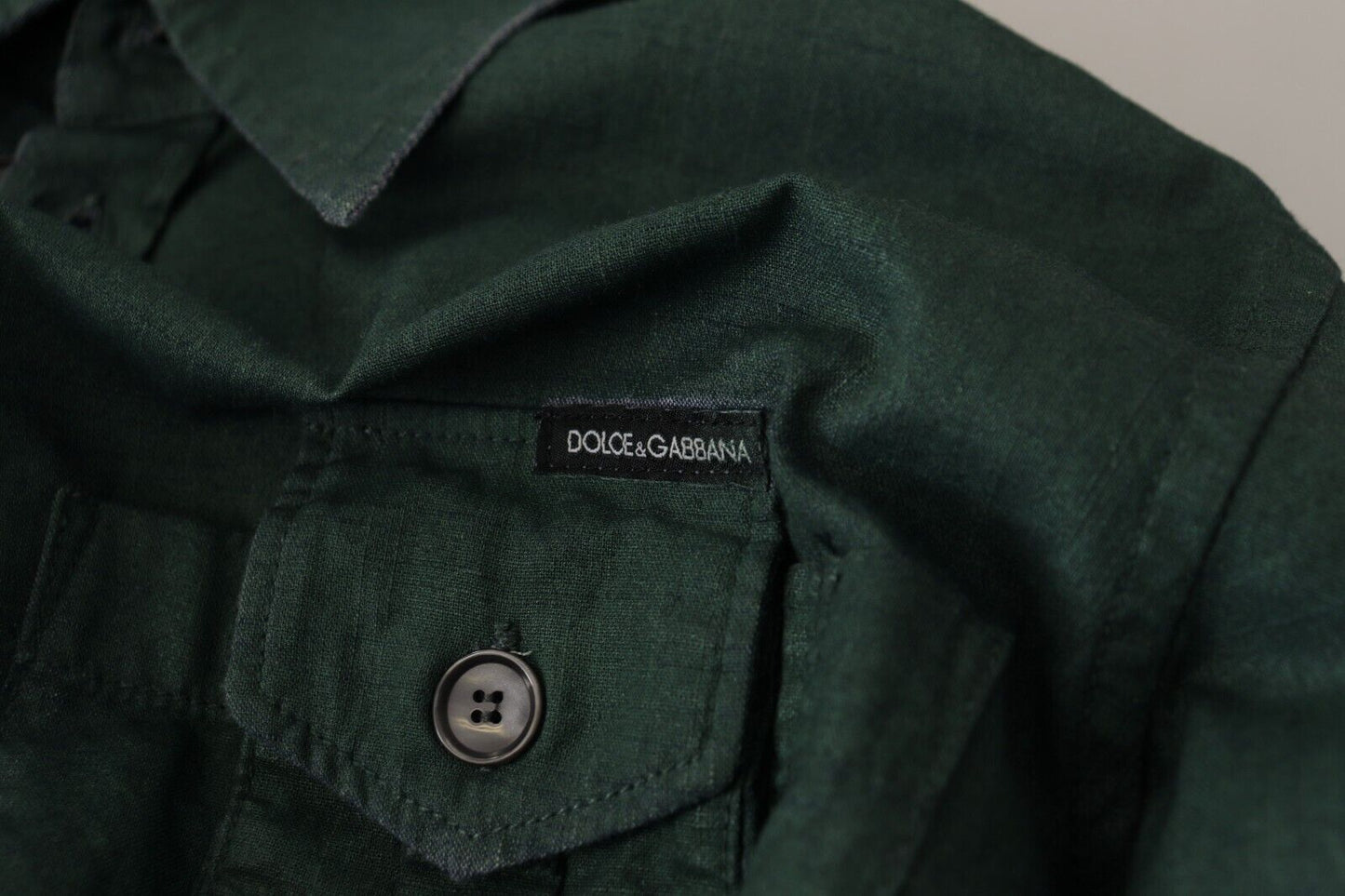 - Emerald Elegance Slim Fit Casual Shirt