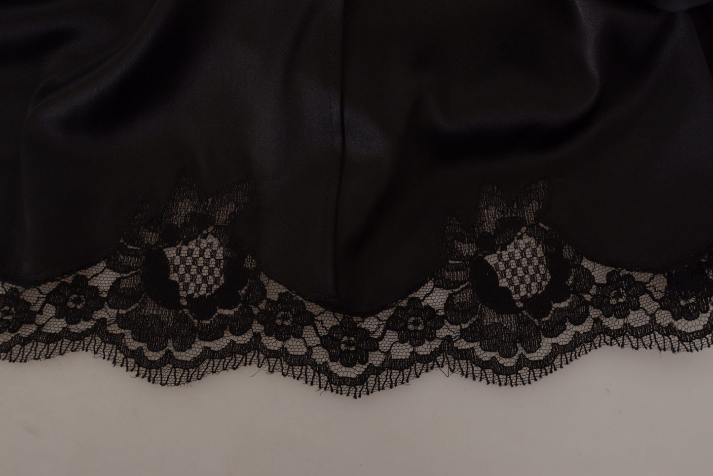 - Elegant Black V-Neck A-Line Dress