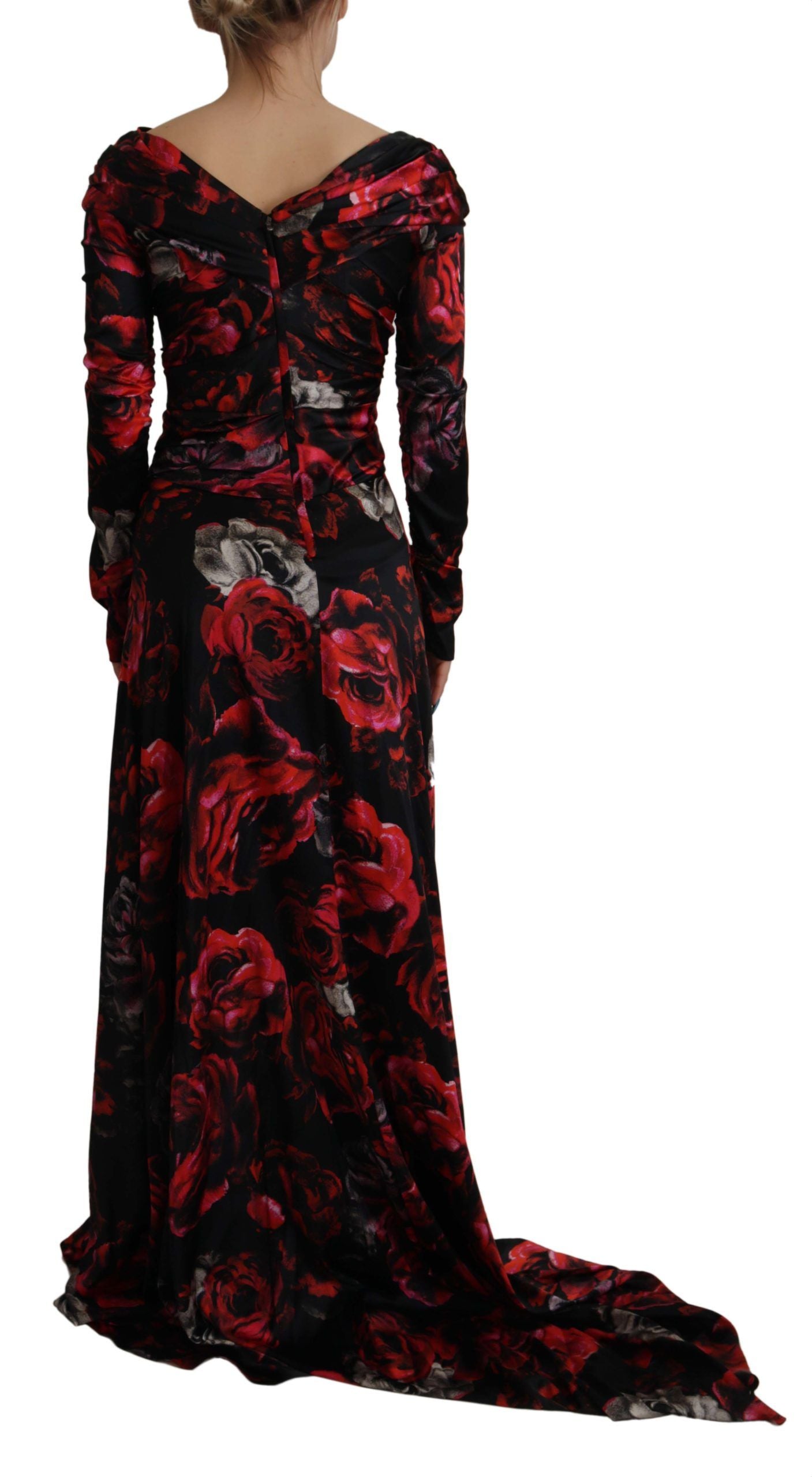 - Elegant Floral A-Line Sheath Dress