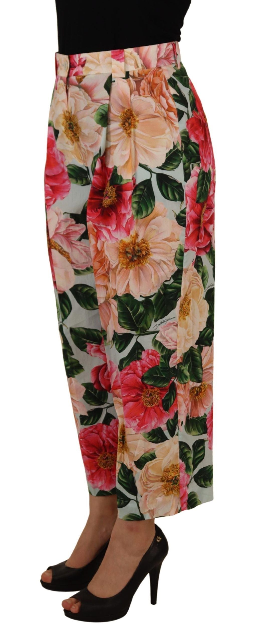 - Exquisite Silk High Waist Pants