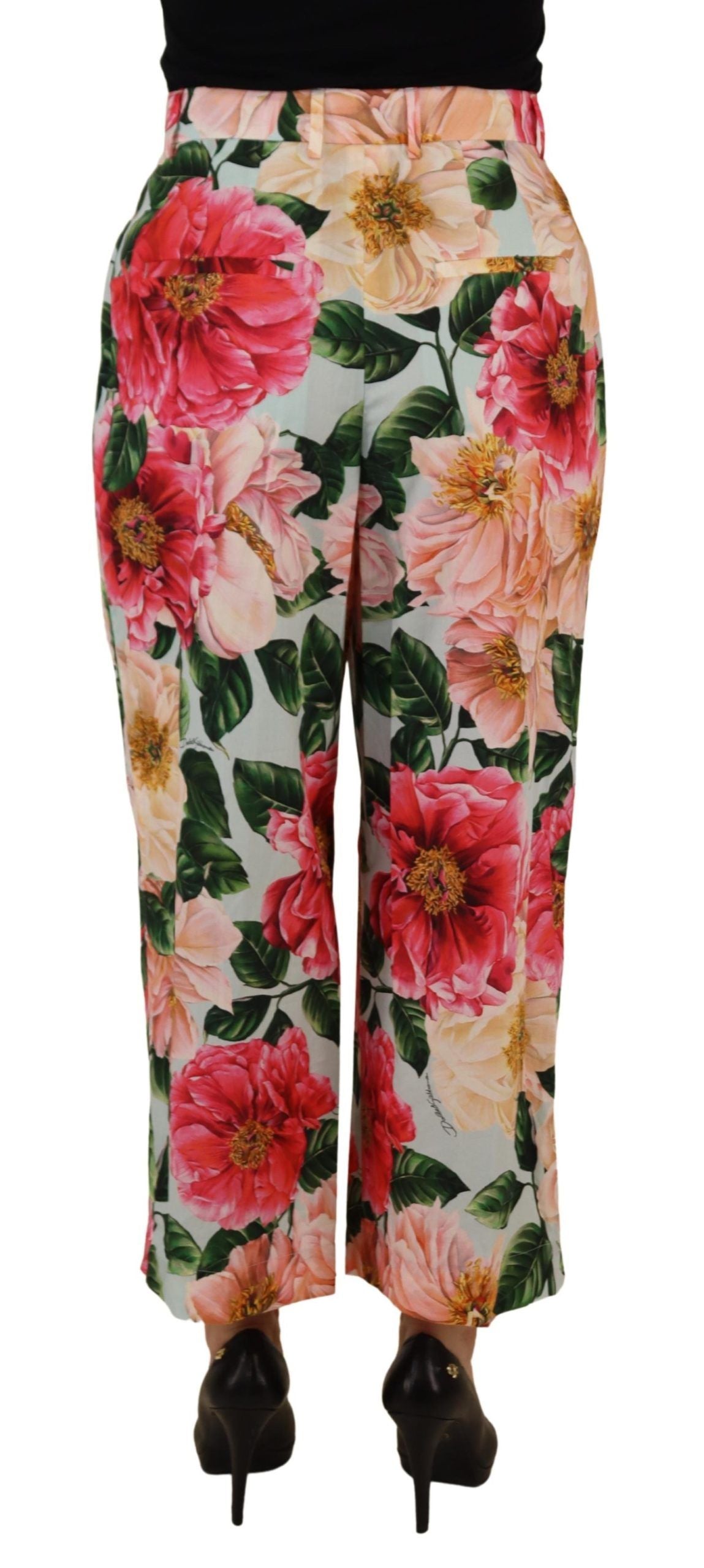 - Exquisite Silk High Waist Pants