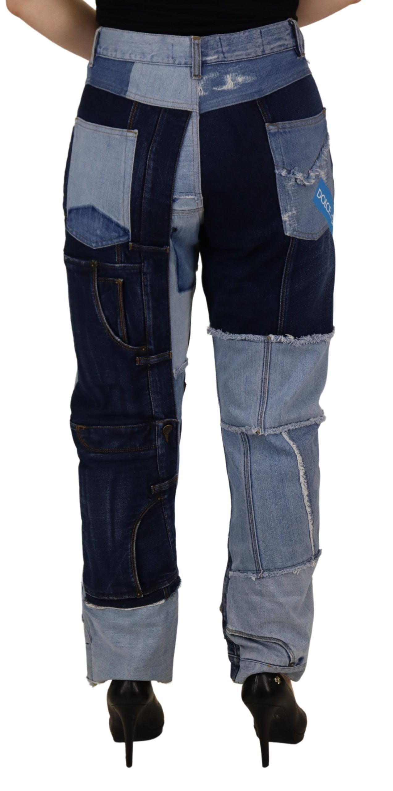- High Waist Skinny Couture Jeans