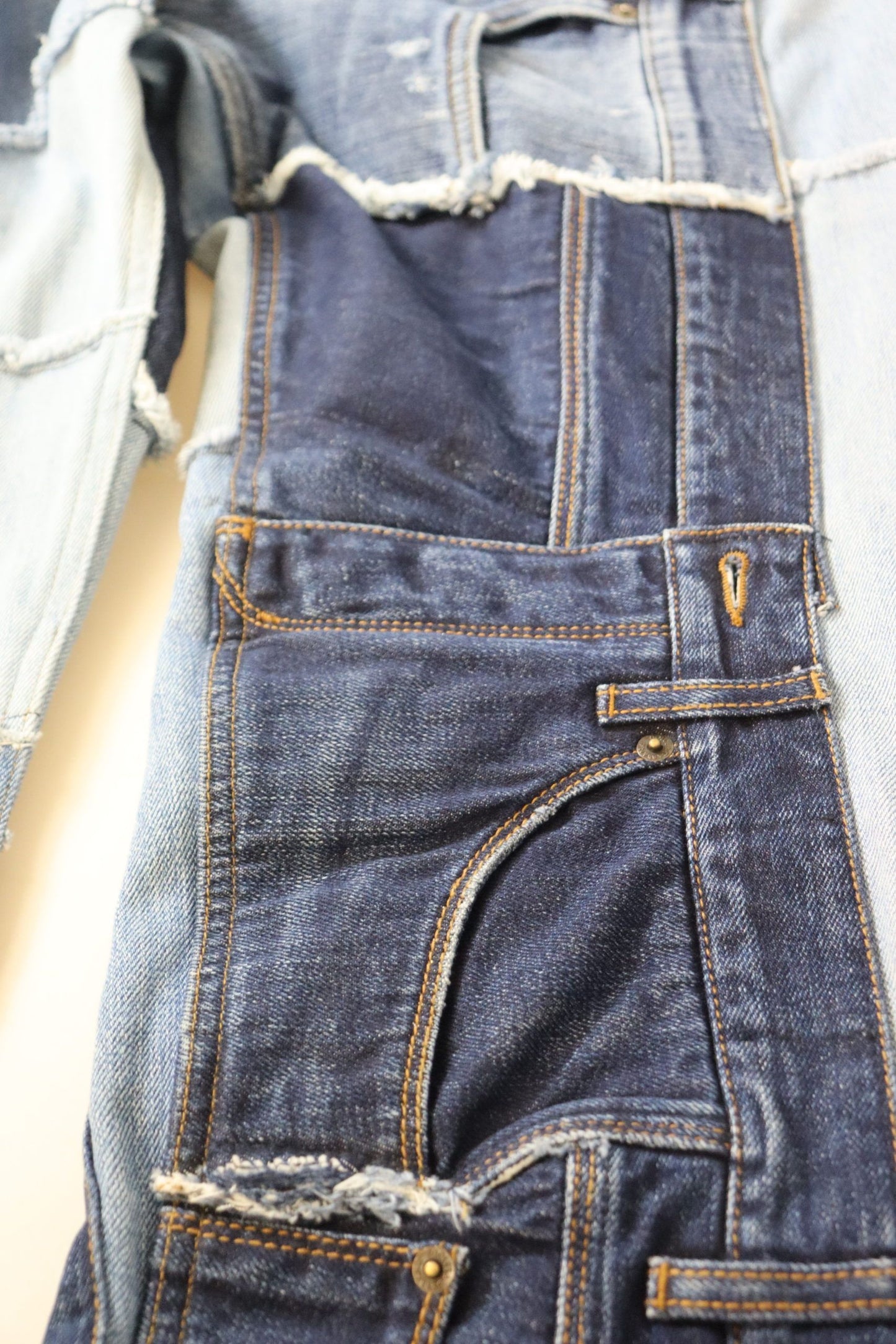 - High Waist Skinny Couture Jeans