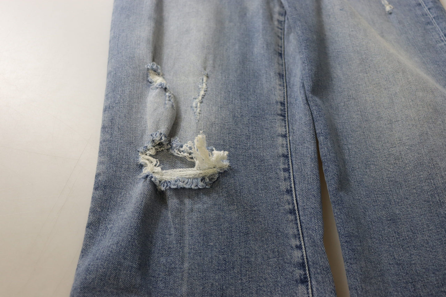 - High Waist Skinny Denim Jeans - Blue