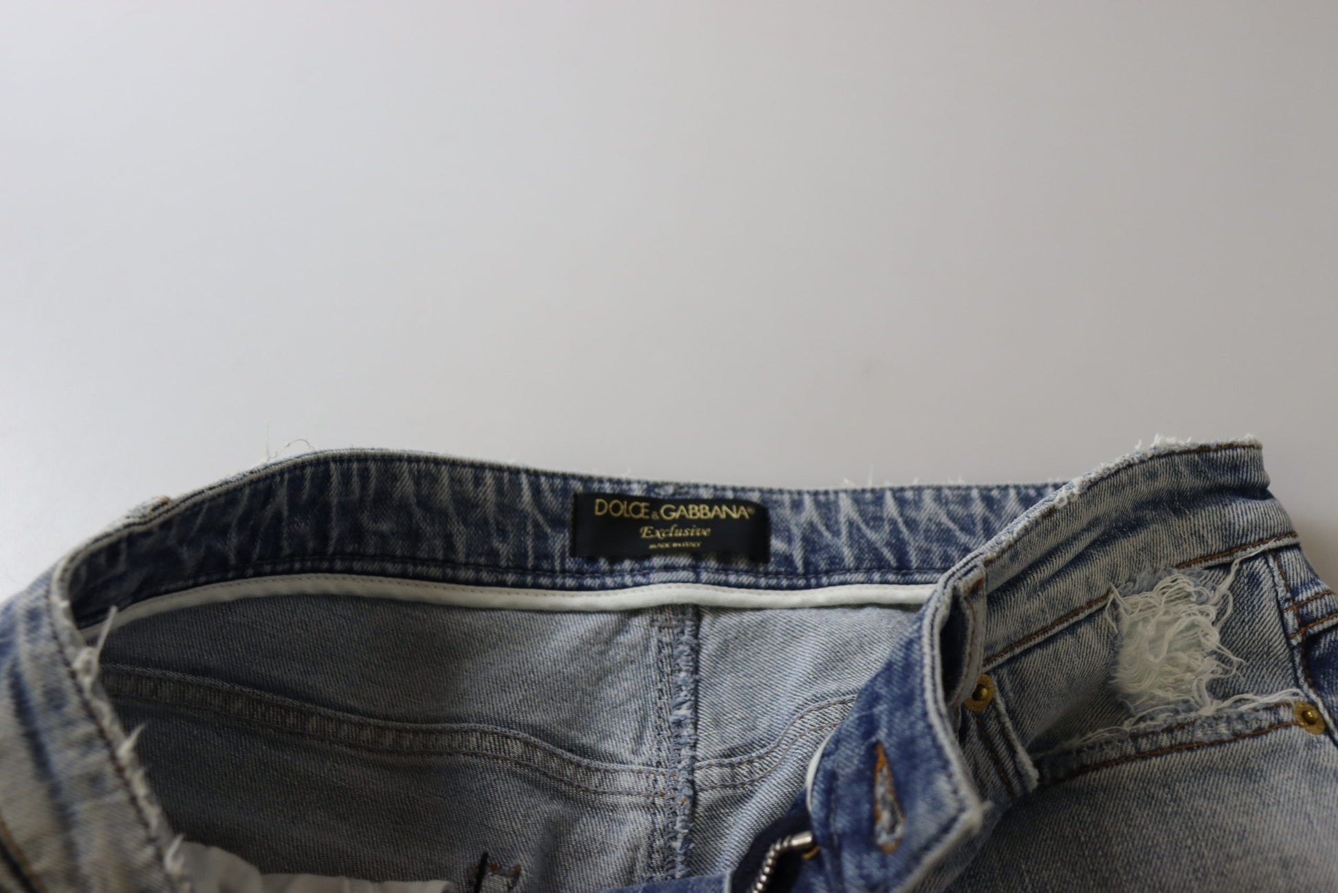 Dolce & Gabbana Low Waist Skinny Denim