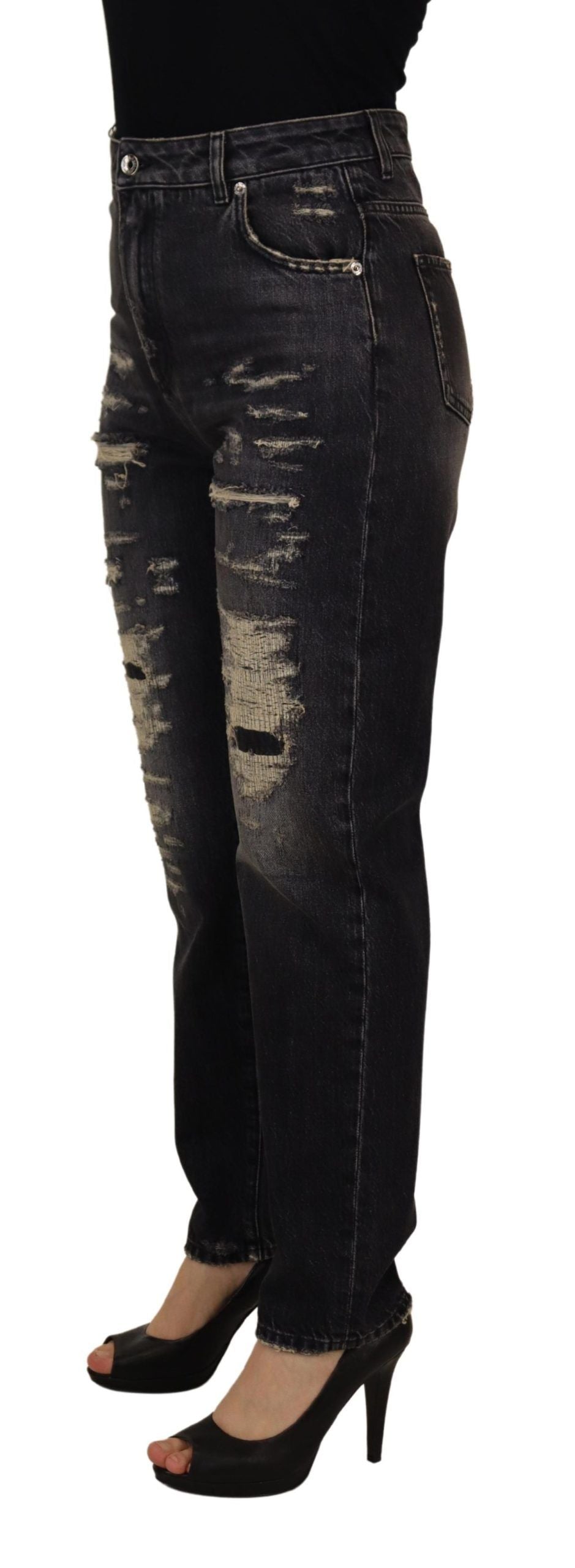 - Elegant High Waist Skinny Jeans