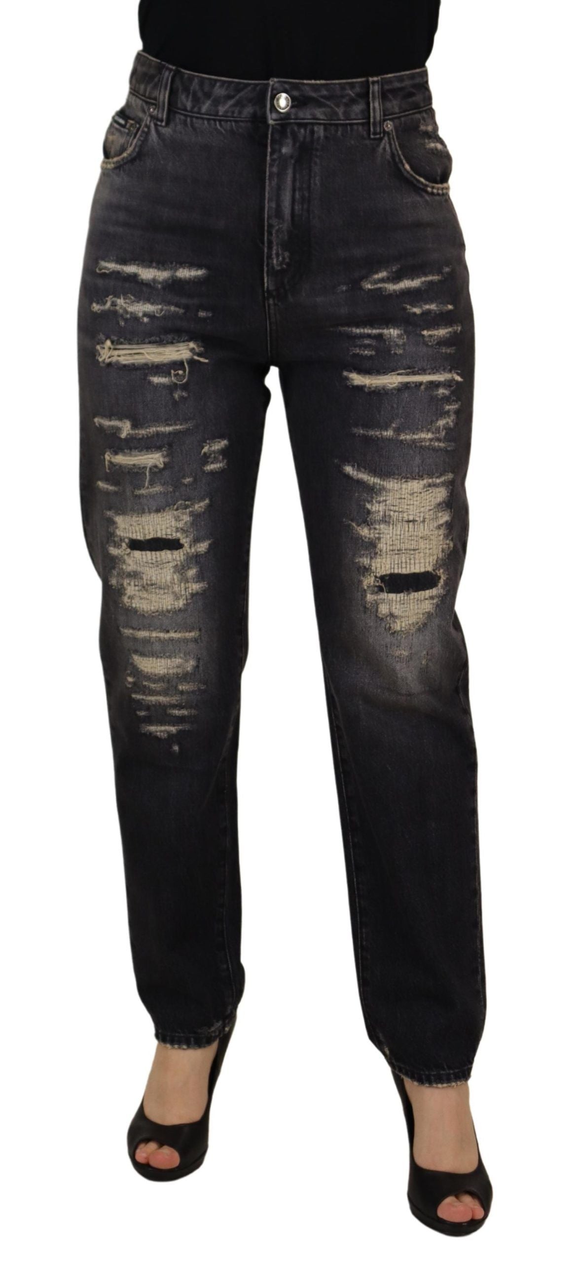 - Elegant High Waist Skinny Jeans