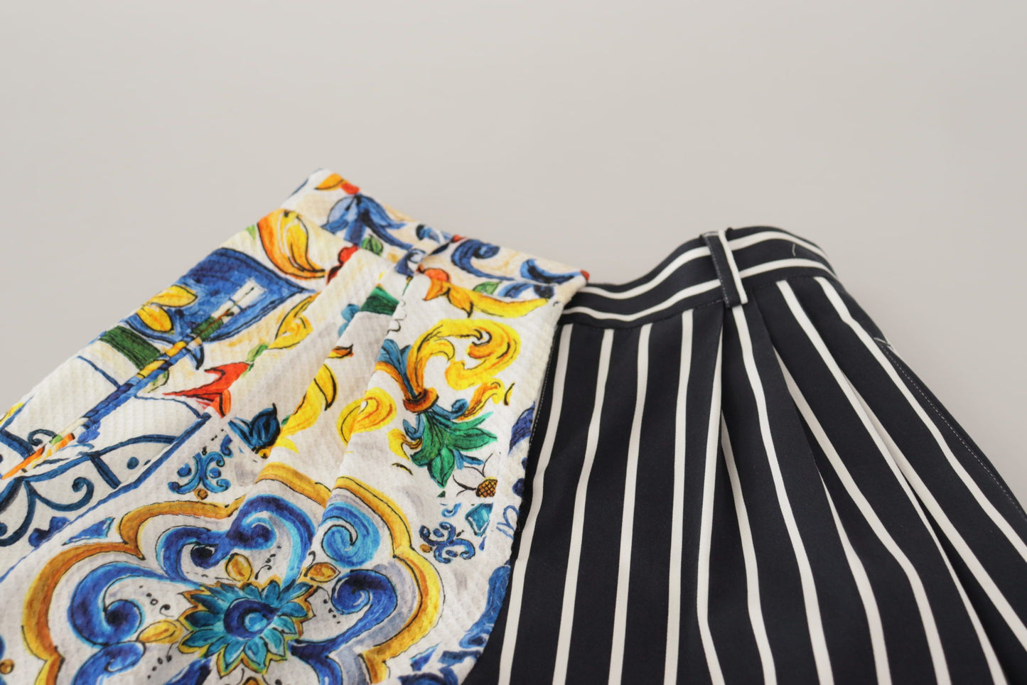 - Majolica High Waist Designer Bermuda Shorts