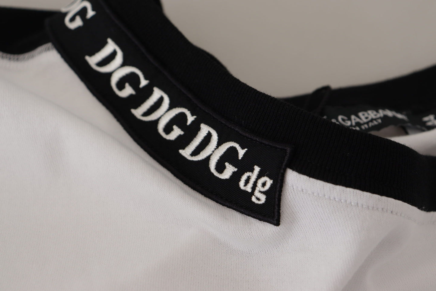 - Elegant Round Neck Slogan Tee
