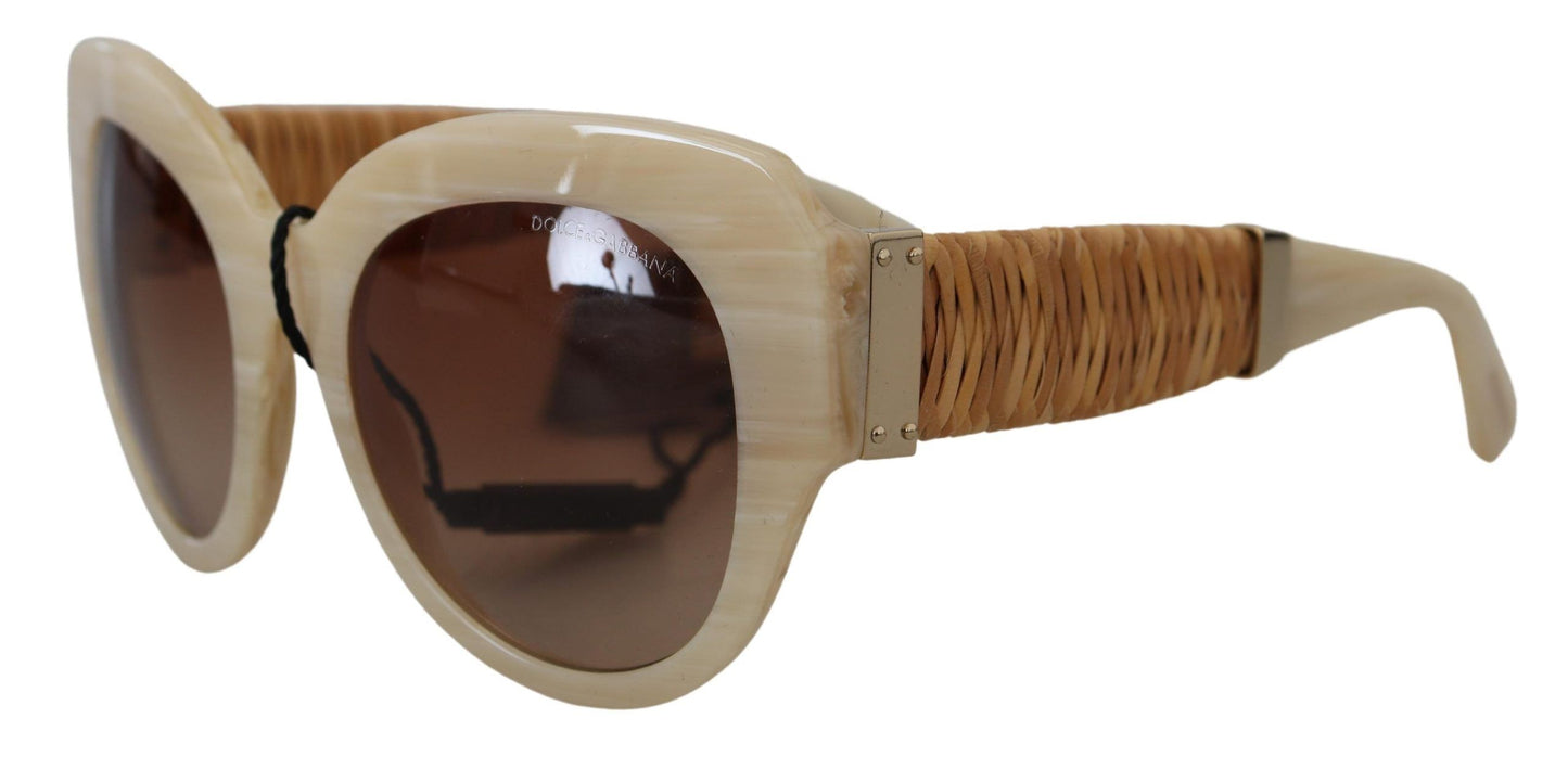 - Beige Chic Acetate Women's Sunglasses