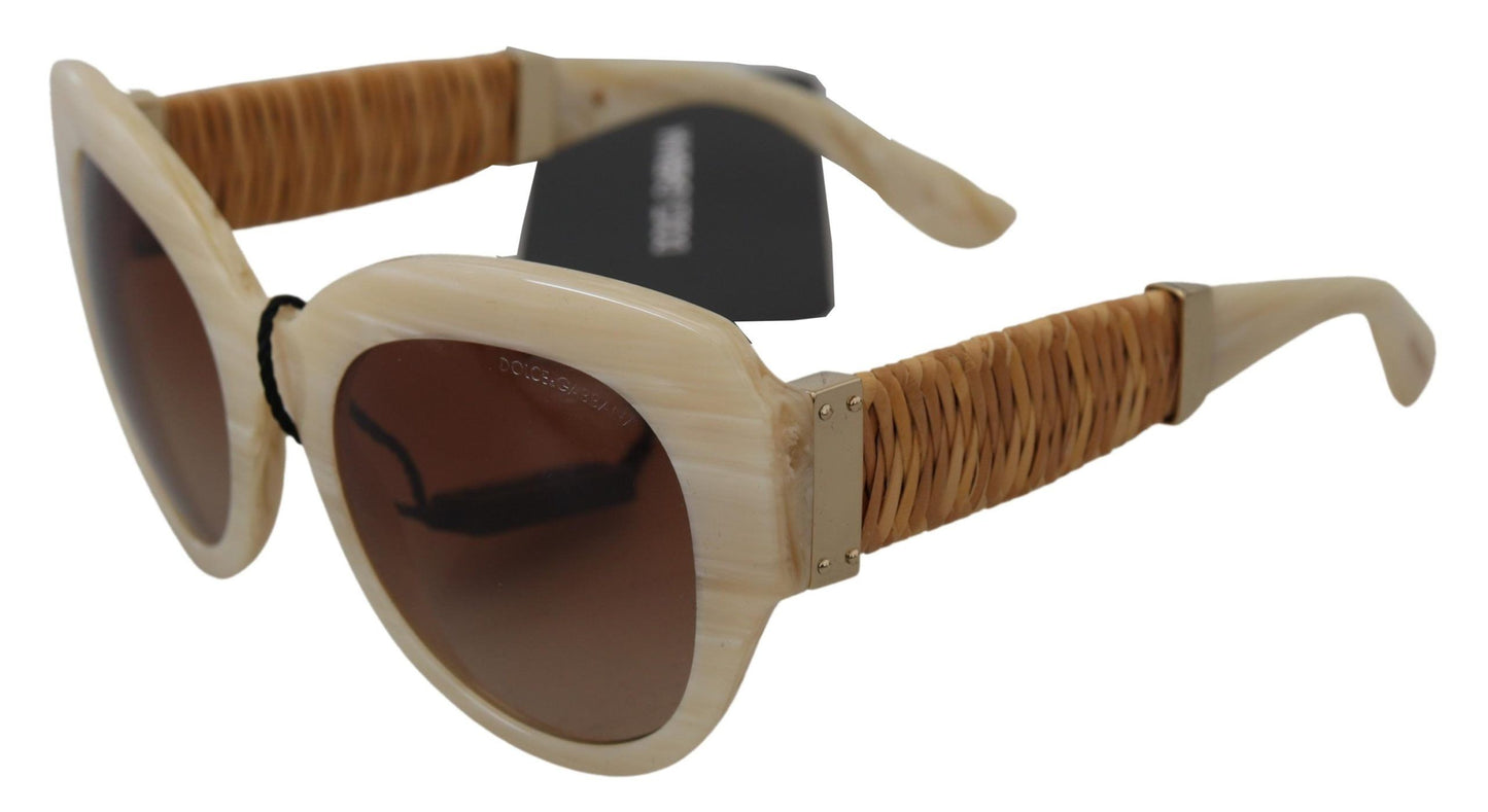 - Beige Chic Acetate Women's Sunglasses