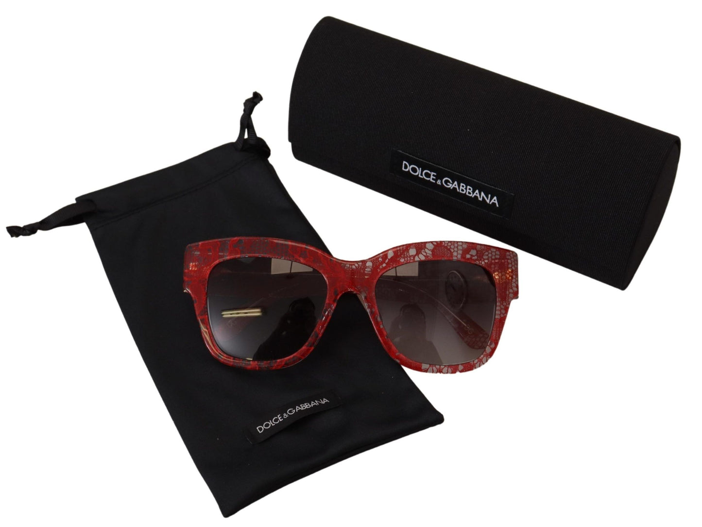 - Sicilian Lace Accented Designer Sunglasses