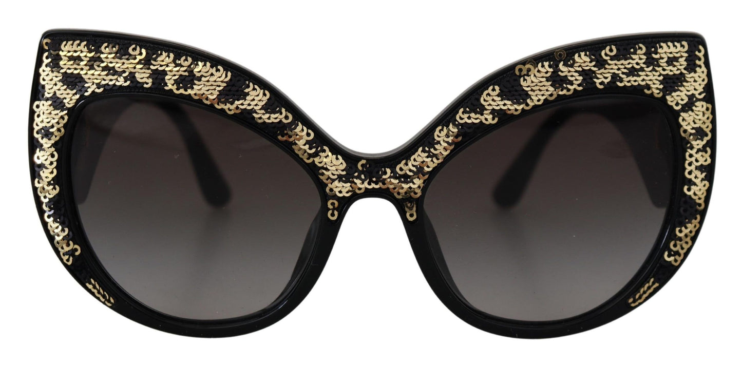 - Butterfly Polarized Sequin Sunglasses
