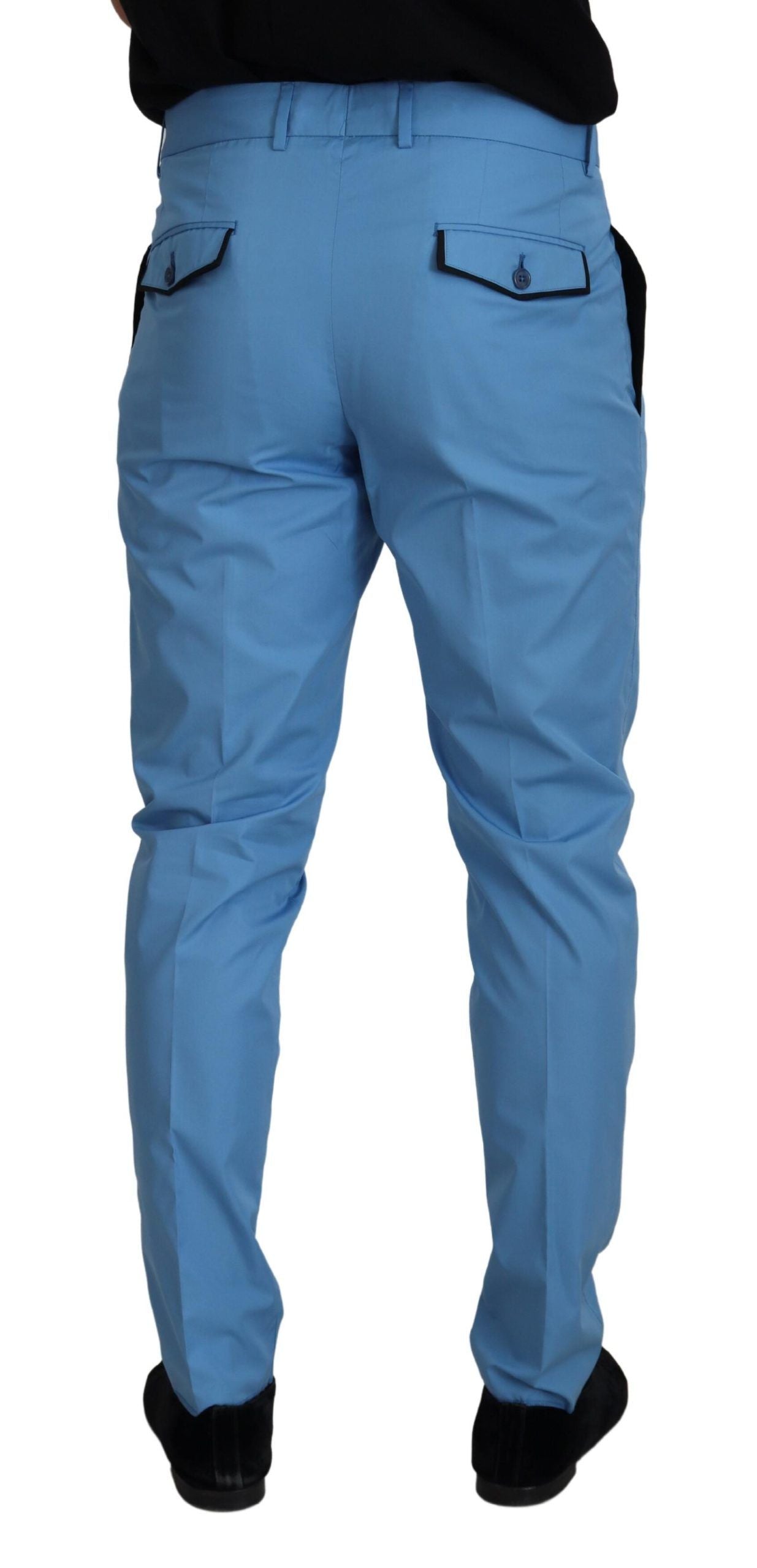 - Elegant Slim Fit Chinos - Indulge in Italian Luxury