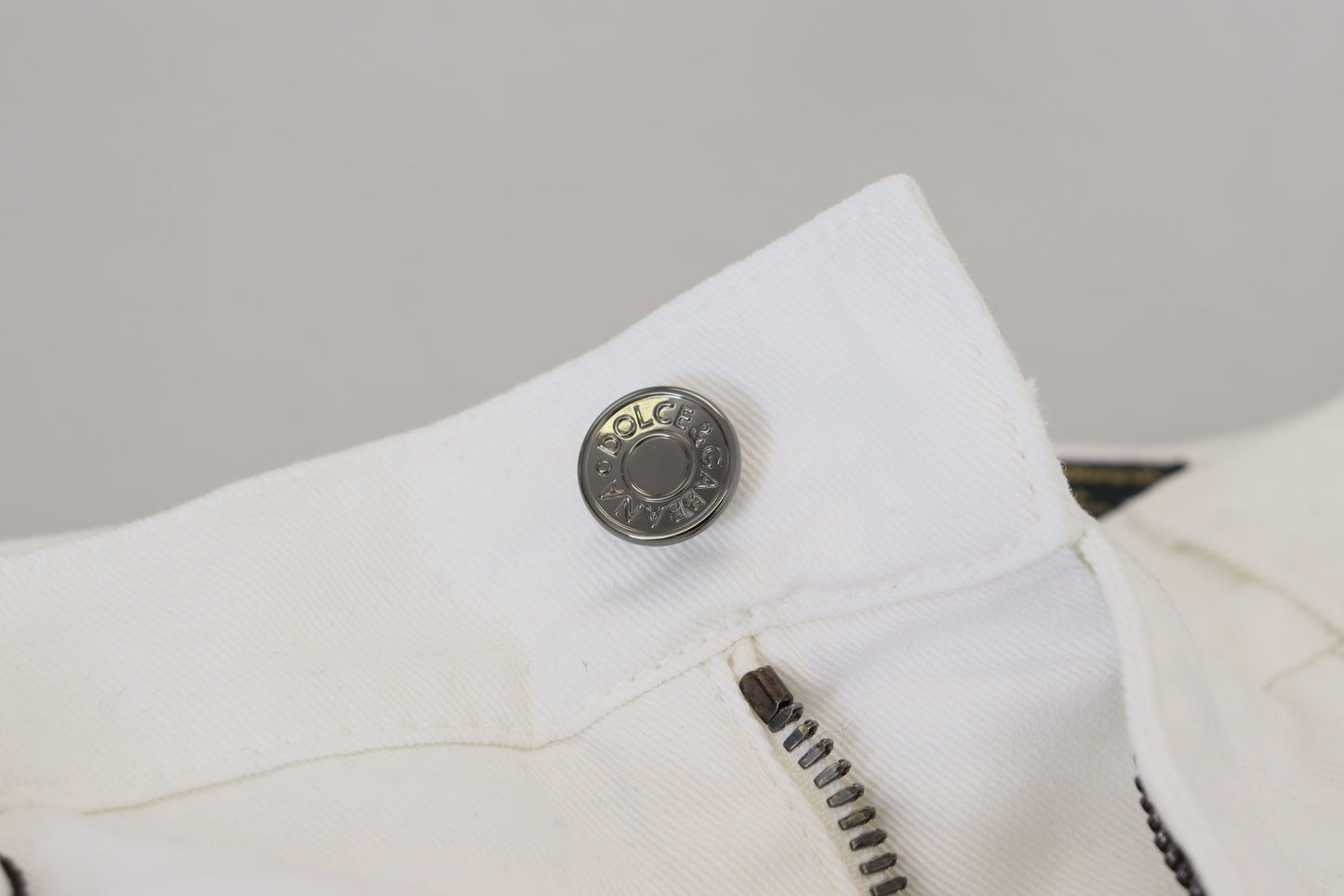 - Elegant Slim Fit White Skinny Jeans