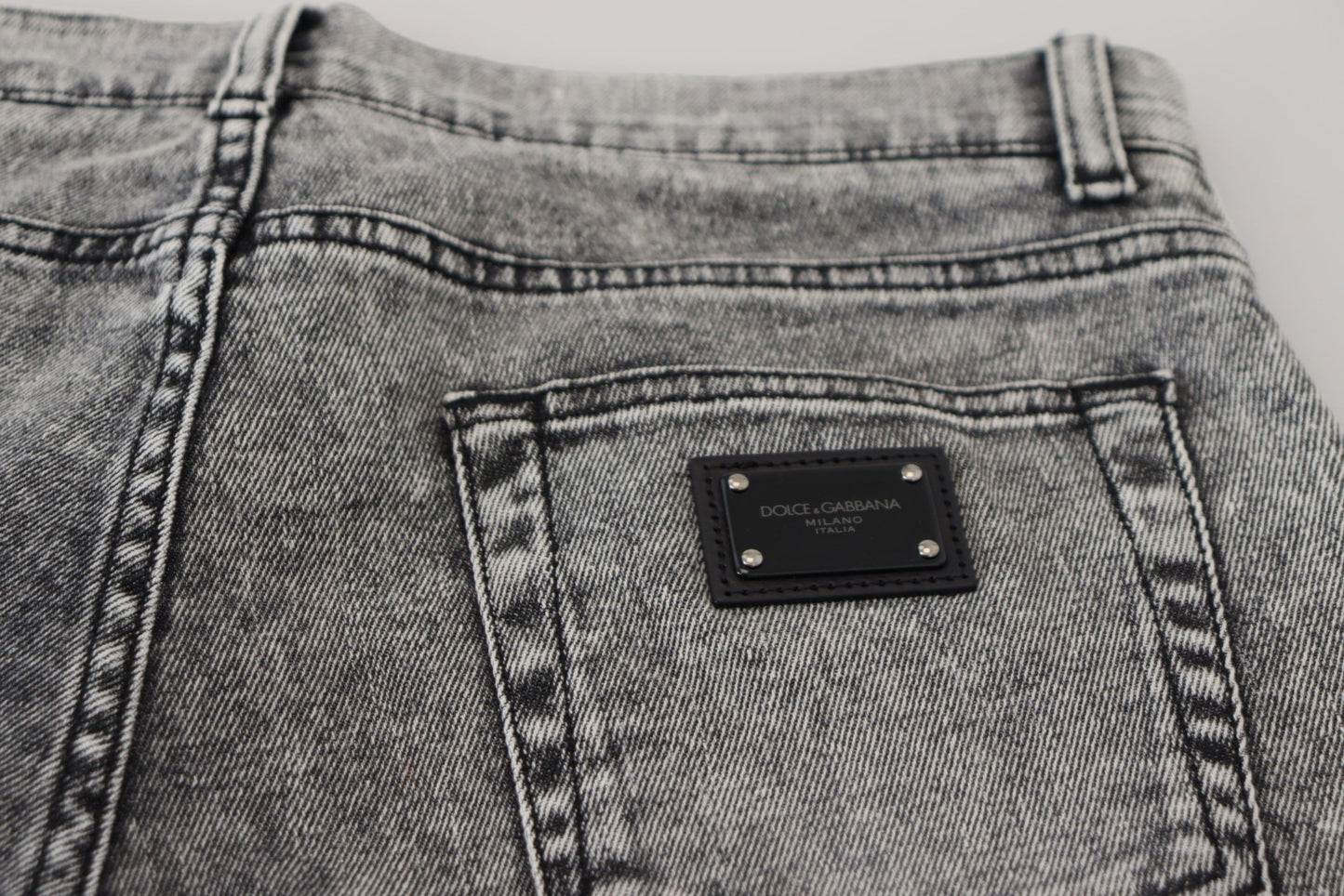- Chic Slim Fit Gray Denim