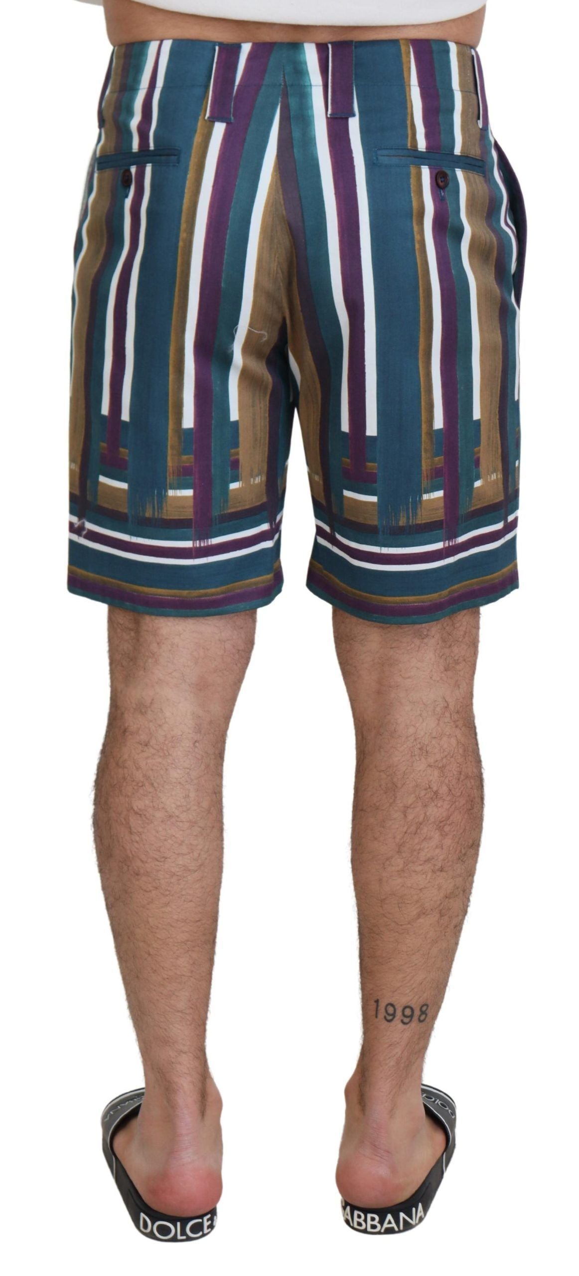 - Chic Multicolor Chino Shorts - Regular Fit