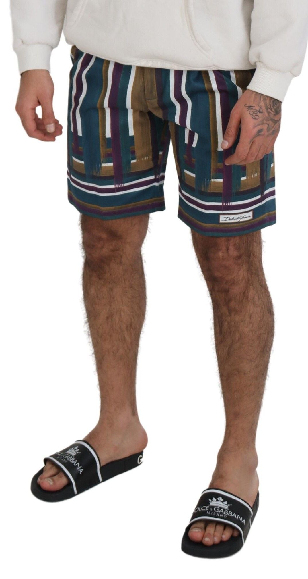 - Chic Multicolor Chino Shorts - Regular Fit
