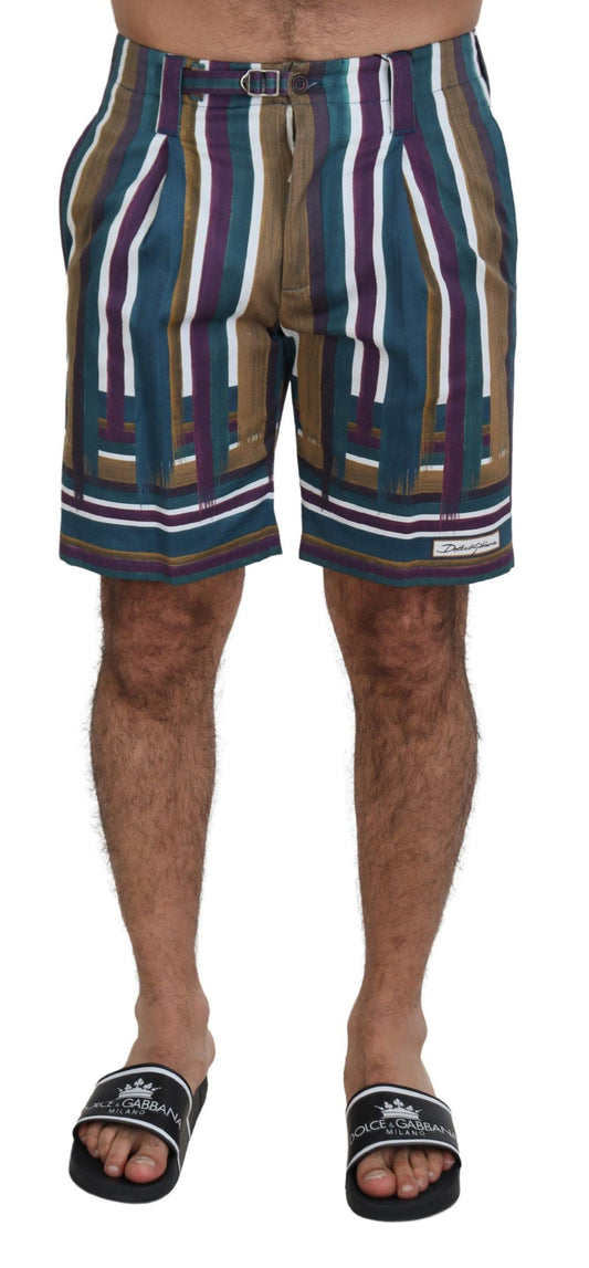- Chic Multicolor Chino Shorts - Regular Fit