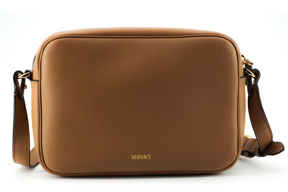 - Elegant Brown Leather Camera Case Shoulder Bag