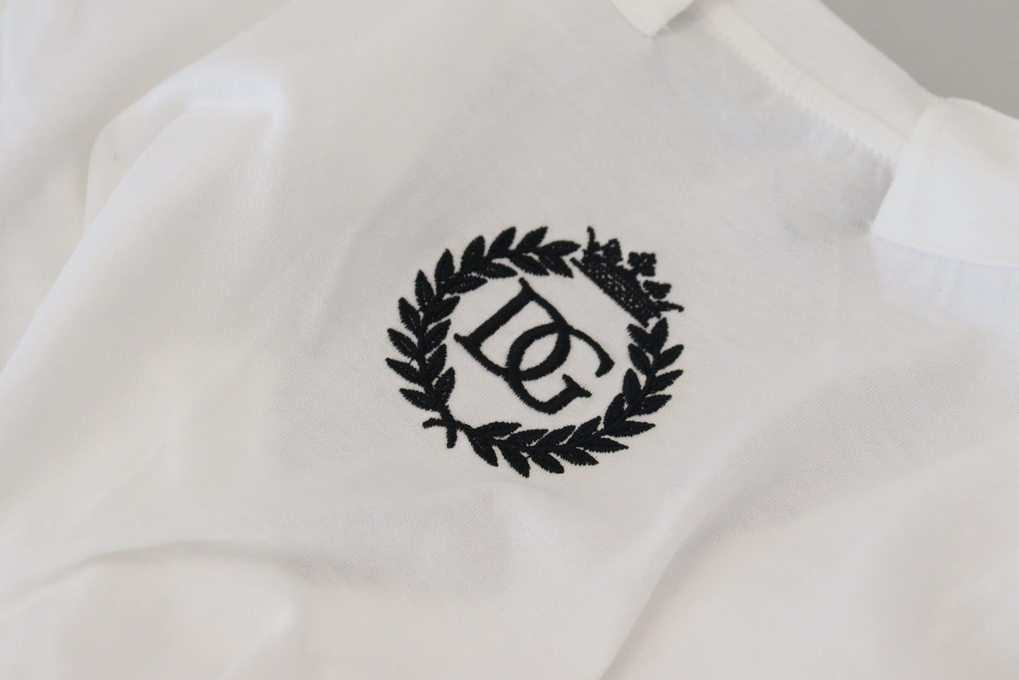 - Elegant White Cotton Top Tee