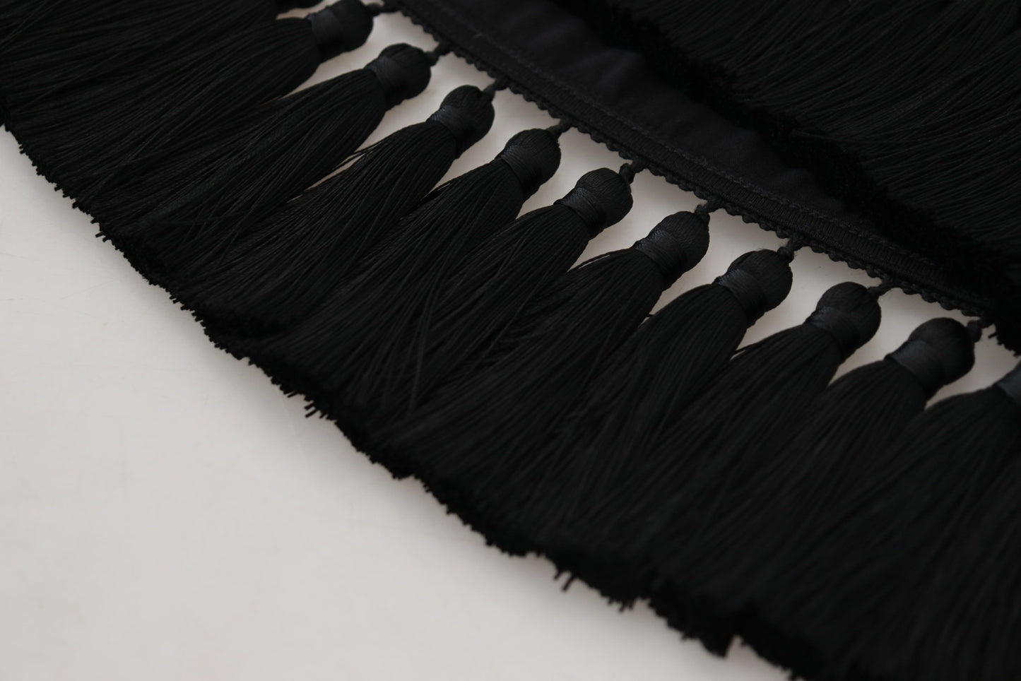 - Elegant Black Cotton Short Sleeve Tee