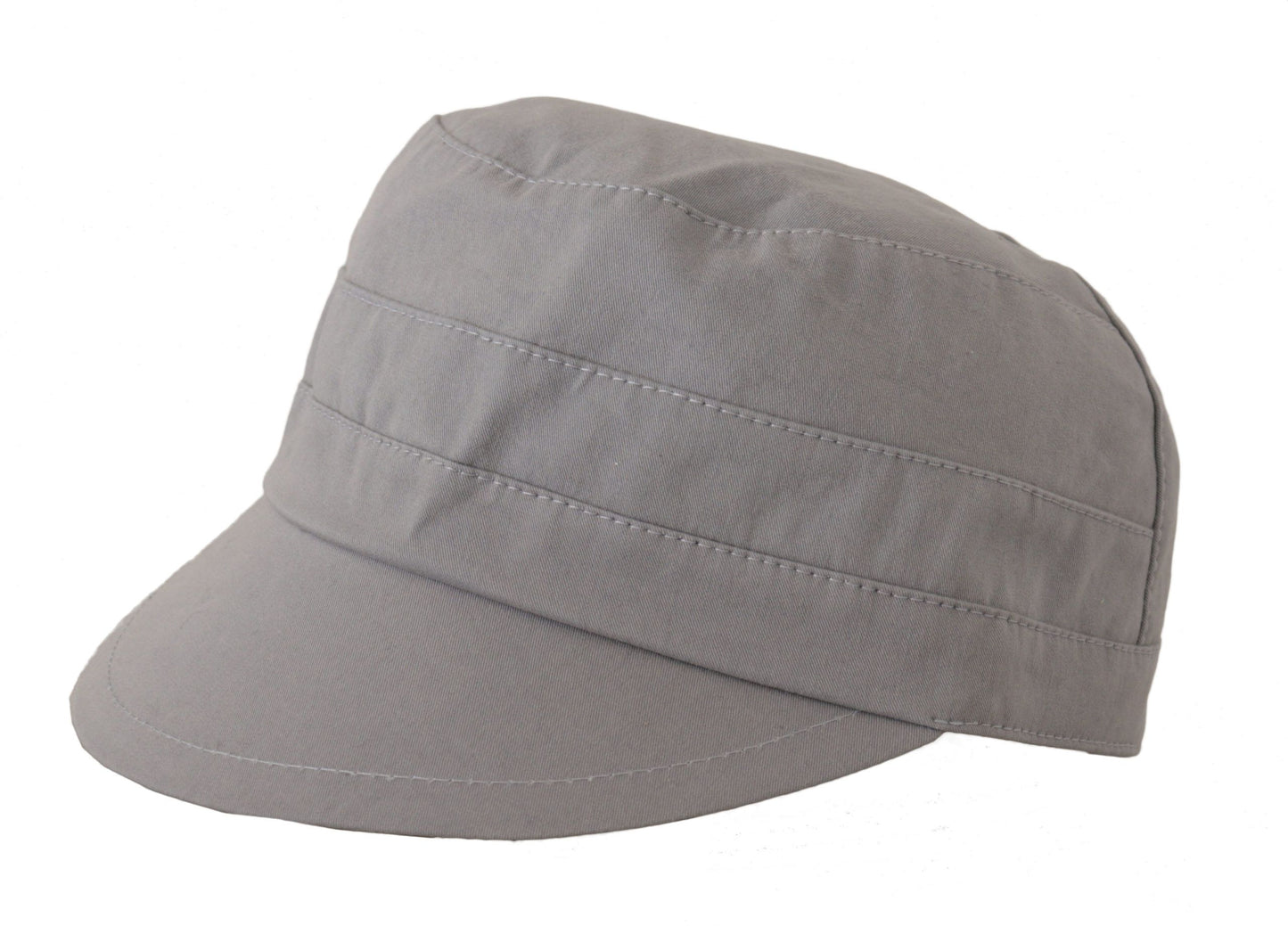 - Elegant Gray Newsboy Cap - Classic Accessory