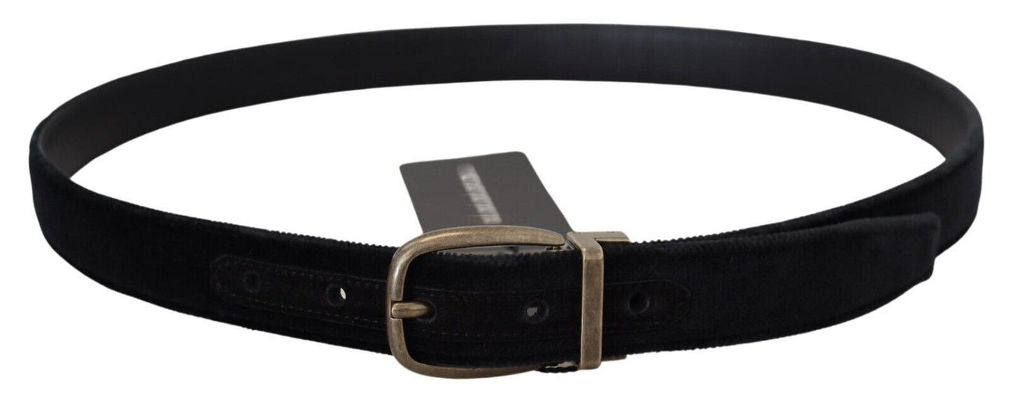 - Elegant Black Leather Belt