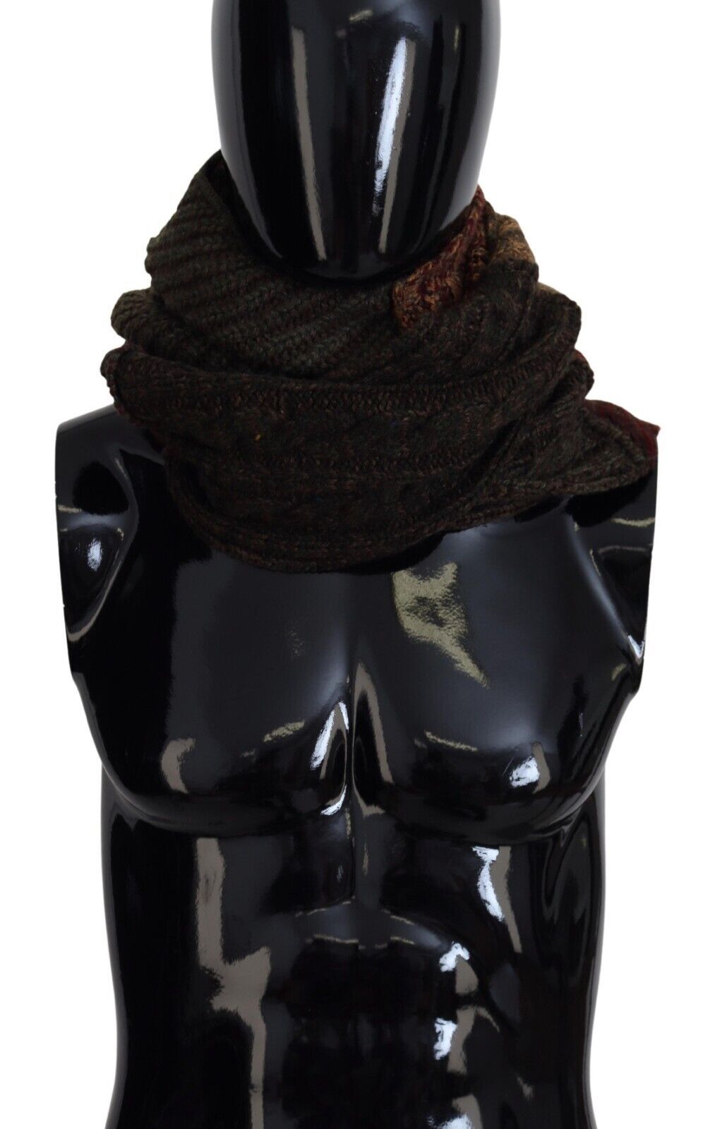 - Elegant Cashmere-Wool Blend Men's Scarf