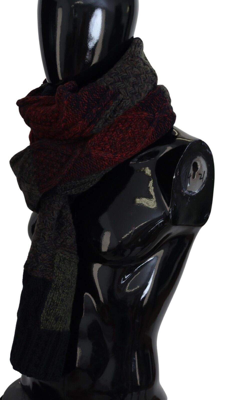 - Elegant Wool-Cashmere Men's Scarf