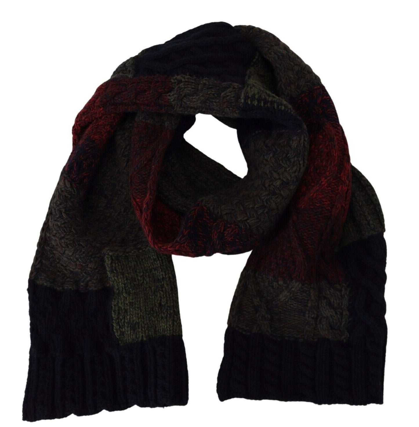- Elegant Wool-Cashmere Men's Scarf