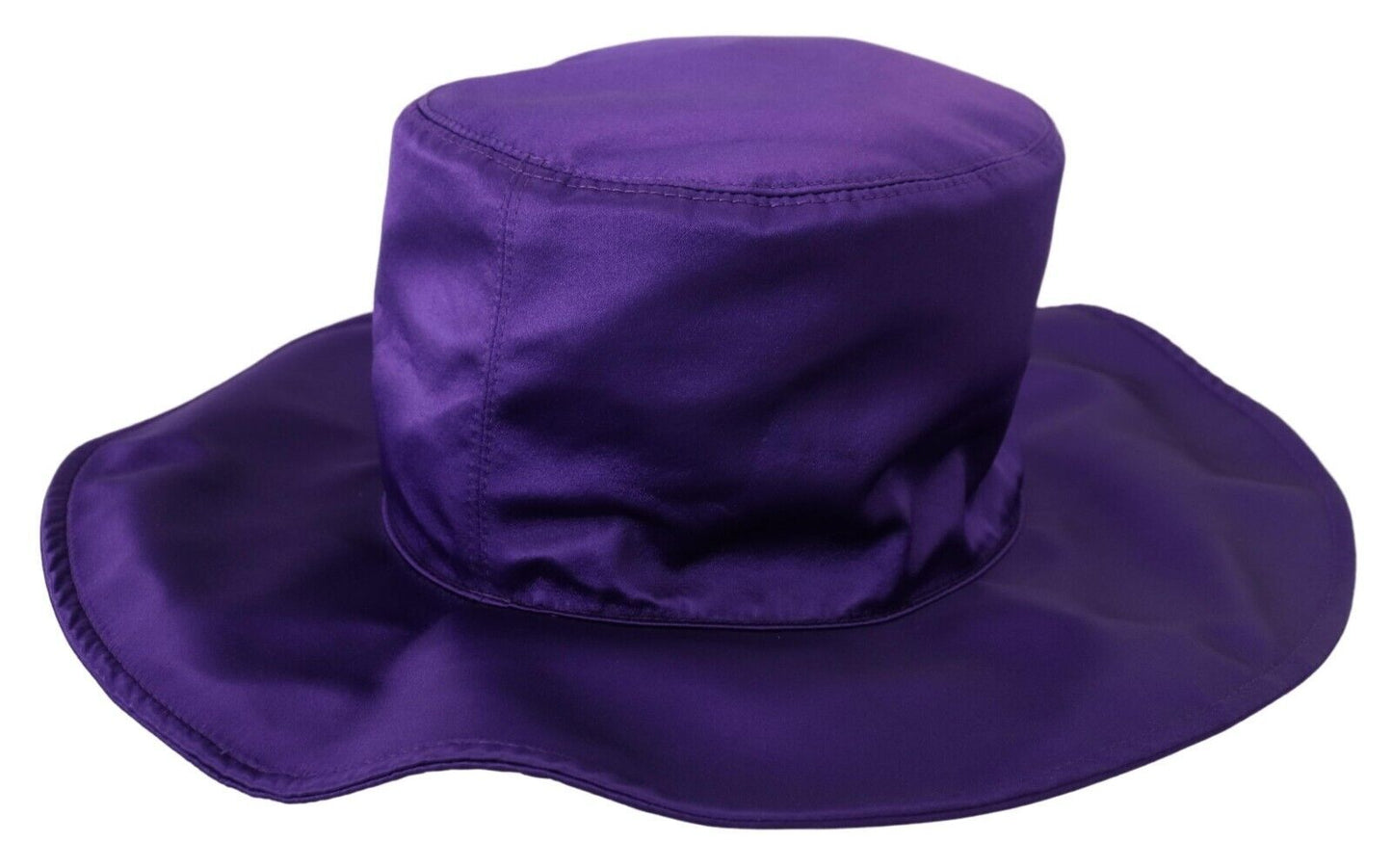 - Elegant Purple Silk Top Hat