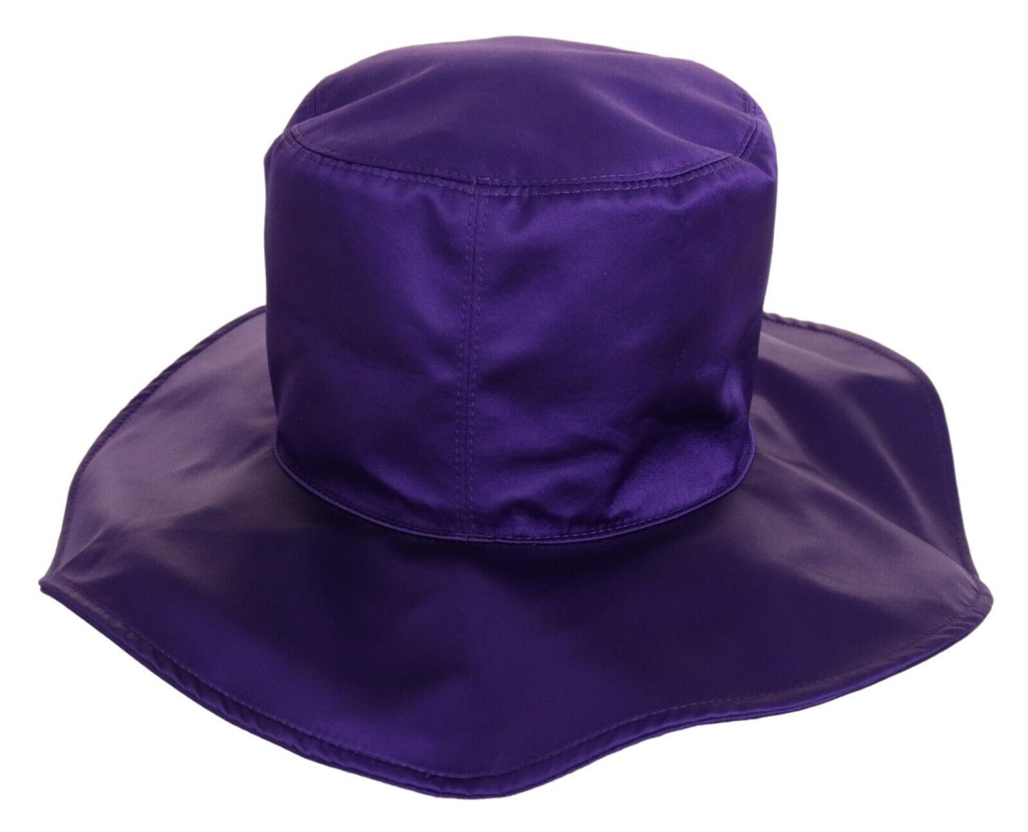 - Elegant Purple Silk Top Hat